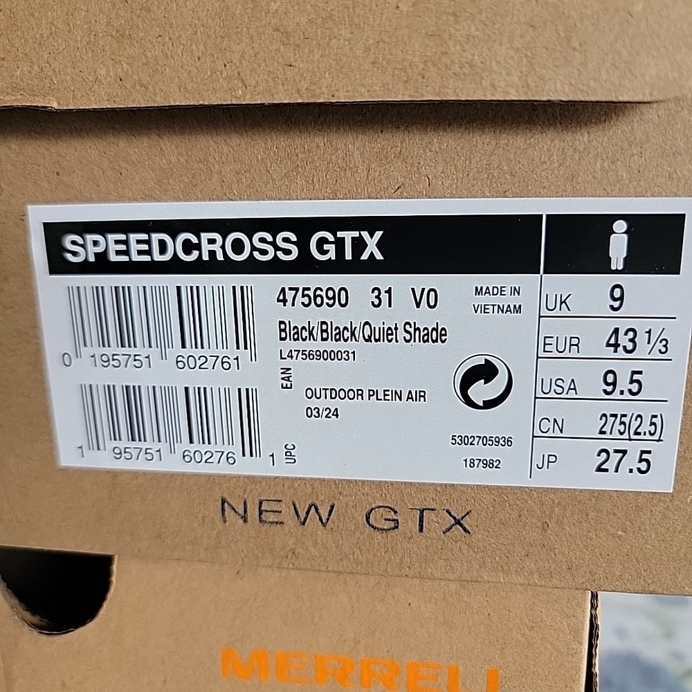 Size 9.5 Salomon Speedcross GORE-TEX Mens Shoes L4756900031 - Picture 12 of 12